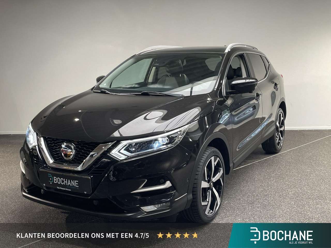 Nissan Qashqai - 1.3 DIG-T Tekna Climate controle | Nav Full Map | rondomzicht camera - AutoWereld.nl