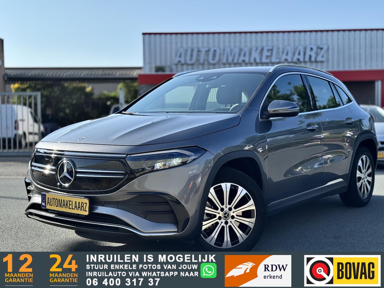 Mercedes-Benz EQA - 300 4MATIC AMG Line 71 kWh AMB-LIGHT|CAMERA - AutoWereld.nl