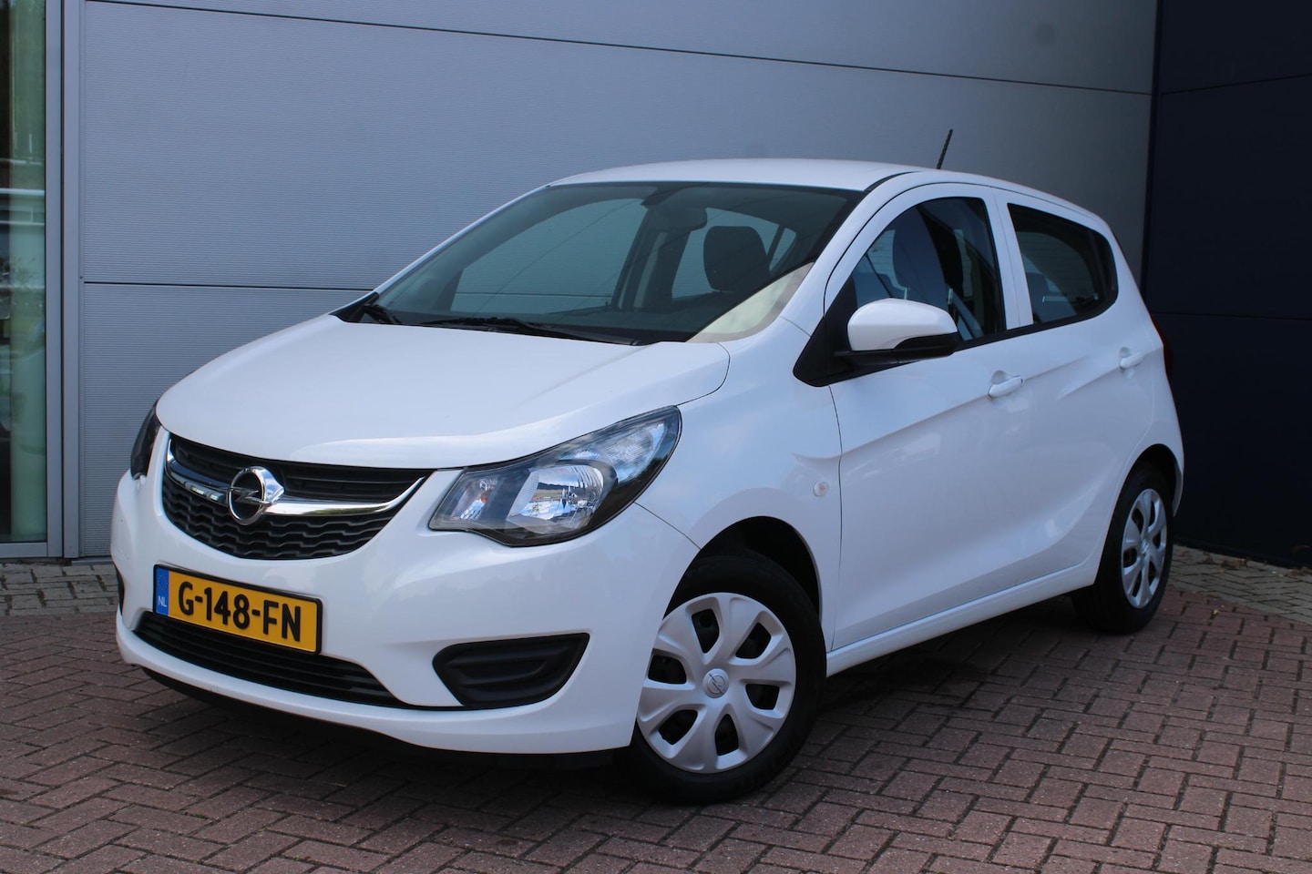 Opel Karl - 1.0 ecoFLEX 120 Jaar Edition 5-drs 5-zits Airco Cruise 57287km Zeer mooi - AutoWereld.nl