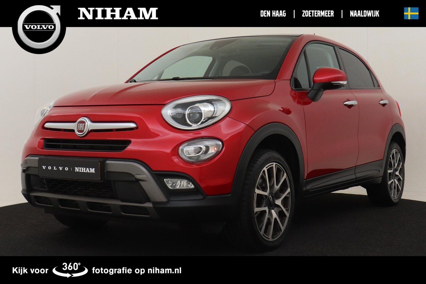 Fiat 500 X Cross - 1.4 Turbo MultiAir 4x4 CrossPlus -PANO.DAK|BEATS|TREKHAAK|LUXURY|WINTER|VISIBILITY|DYNAMIC - AutoWereld.nl