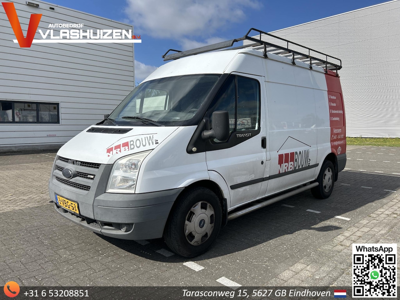 Ford Transit - 300M 2.4 TDCI SHD | € 4.350,- MARGE! | Bijrijdersbank | Airco | Kasten Inbouw | - AutoWereld.nl