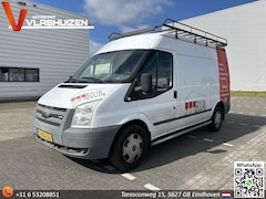 Ford Transit - 300M 2.4 TDCI SHD | € 4.350, - MARGE | Bijrijdersbank | Airco | Kasten Inbouw |