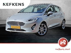 Ford Fiesta - 101 PK Titanium Panoramadak | Stoelverwarming | Trekhaak | Navigatie | Apple en Android |