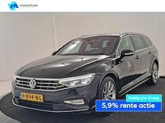 Volkswagen Passat Variant - 2.0 TSI 190PK DSG 3X R-LINE VIRTUAL PANO LEDER NAVI WINTERPACK NAP