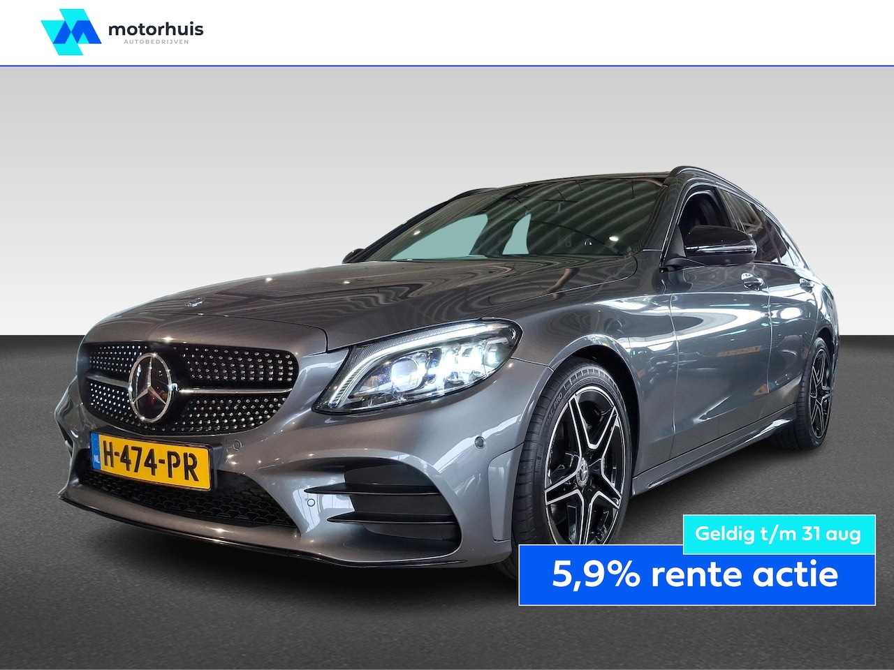 Mercedes-Benz C-klasse Estate - C200 184pk 9G-TRONIC Premium Plus AMG Line - AutoWereld.nl
