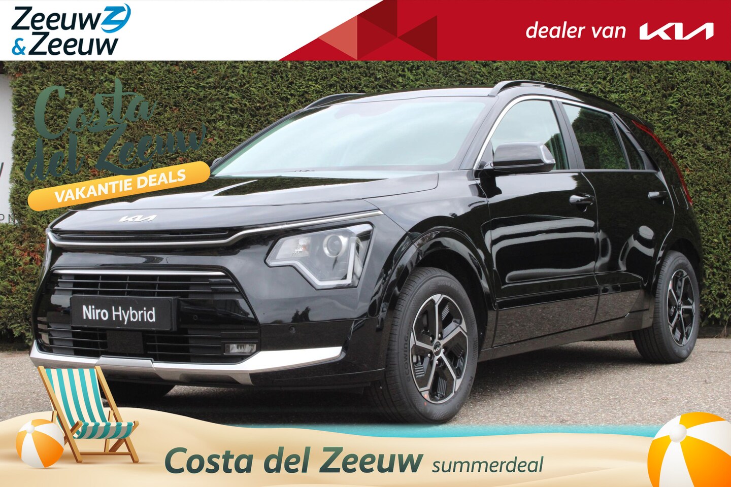 Kia Niro - 1.6 GDi Hybrid DynamicLine | Enkele op voorraad voor meer info bel 015 - 3109955 | Incl €2 - AutoWereld.nl