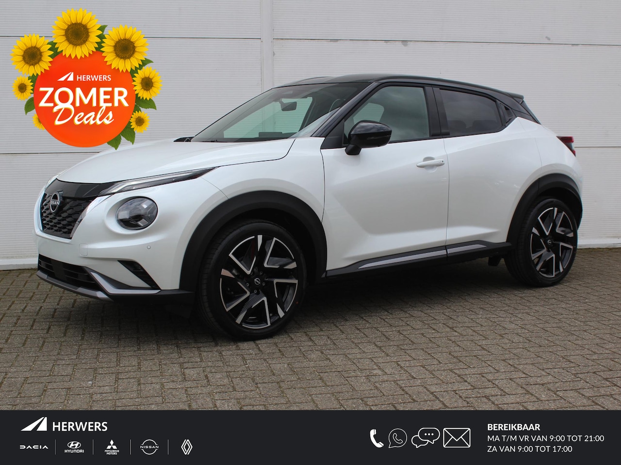 Nissan Juke - 1.6 Hybrid N-Design / ** € 6.000,- Voorraadkorting **/ Nieuw uit voorraad leverbaar / Cold - AutoWereld.nl