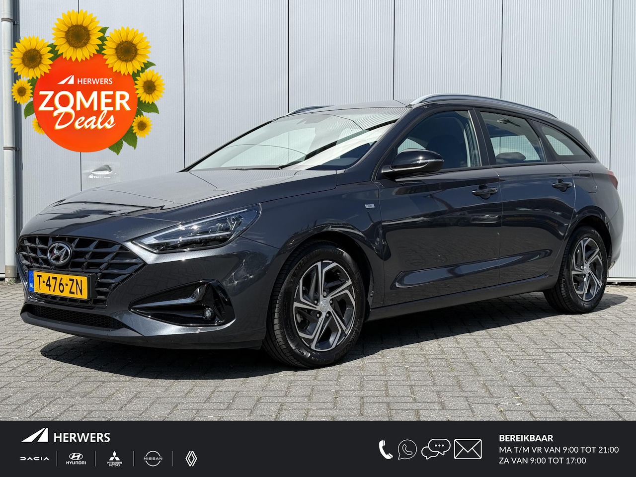 Hyundai i30 Wagon - 1.0 T-GDi MHEV Comfort Smart / Navigatie / Airco / Cruise Control / Apple Carplay & Androi - AutoWereld.nl