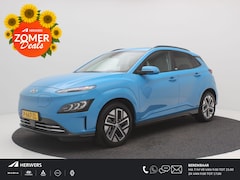 Hyundai Kona Electric - EV Premium Sky 64 kWh / Trekhaak / Warmtepomp / 3-Fase laden / Bluelink / SoH 100% / Leder