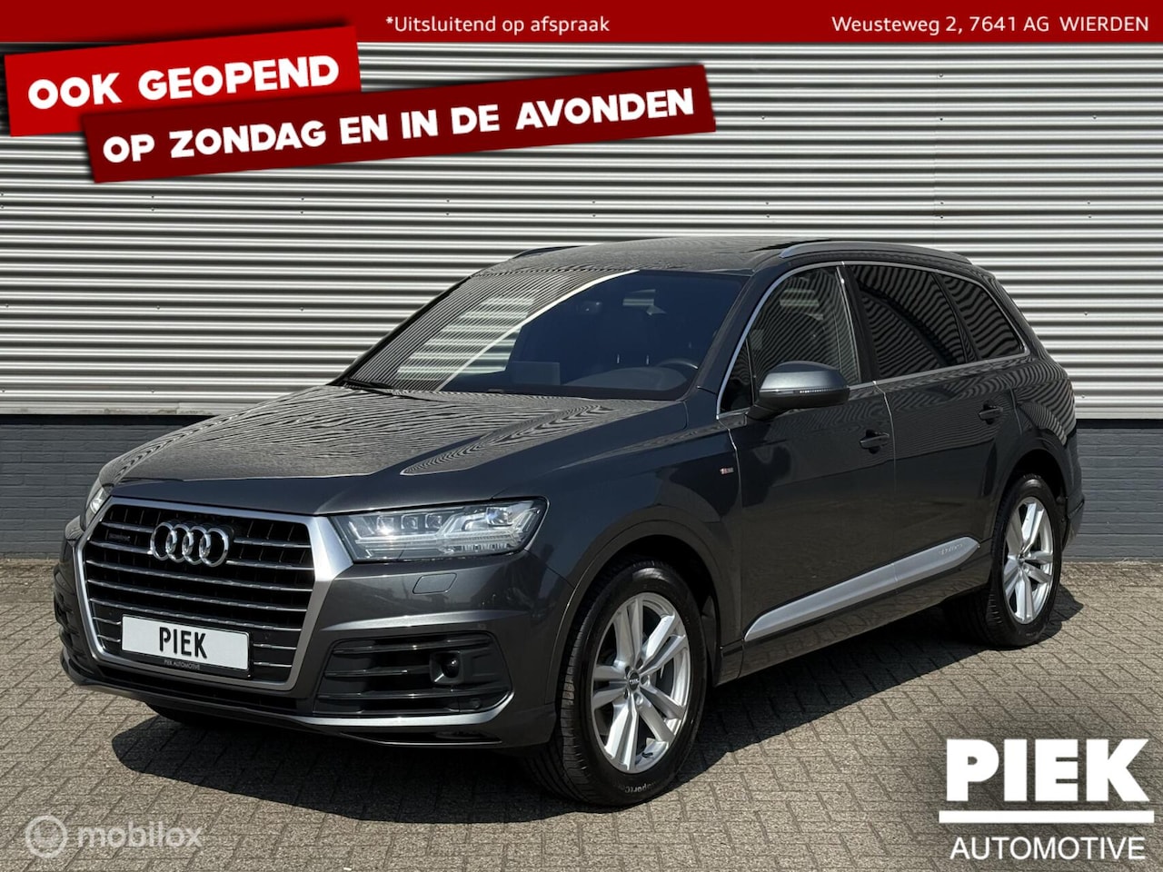 Audi Q7 - 3.0 TDI quattro Pro Line S-Line GRIJS KENTEKEN - AutoWereld.nl