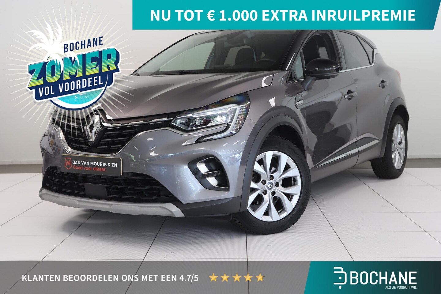 Renault Captur - 1.3 TCe 140 Pk Intens Automaat | 360 Camera | Climatronic | Navigatie 9,3" | Automaat | Cr - AutoWereld.nl