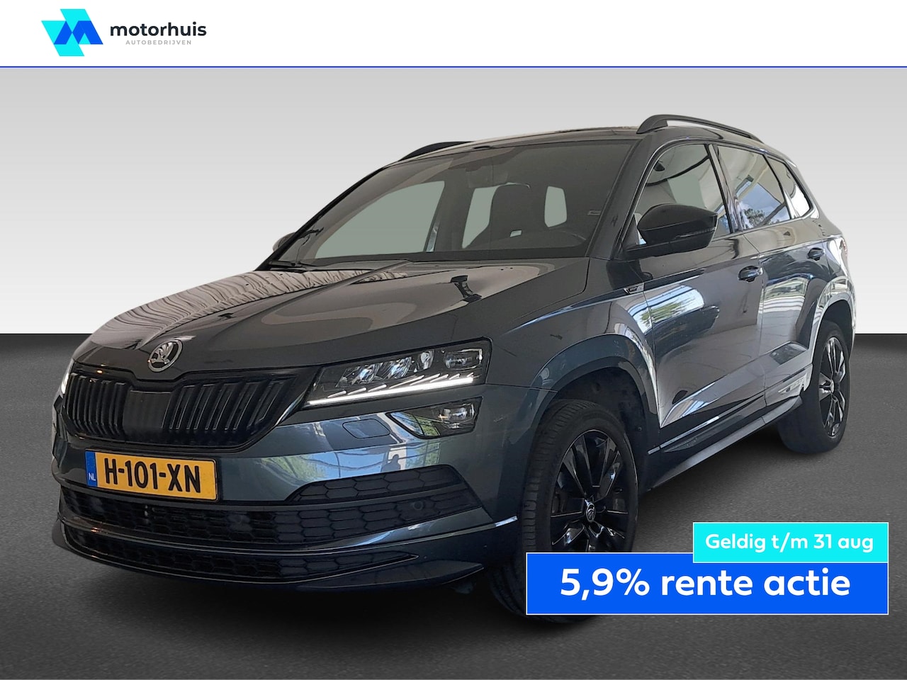 Skoda Karoq - 1.5 TSI 150PK SPORTLINE BUSINESS LED NAVI VIRTUAL WINTERPACK NAP - AutoWereld.nl