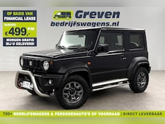 Suzuki Jimny - 1.5 Allgrip 4x4 Airco Bullbar Lier Trekhaak Camera Cruise Navi LED Sidebars 4 Persoons 15"