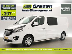 Opel Vivaro - 1.6 CDTI L2H1 | MARGE | Dubbele Cabine | 6 Persoons | LED Airco Cruise Trekhaak Navi PDC E