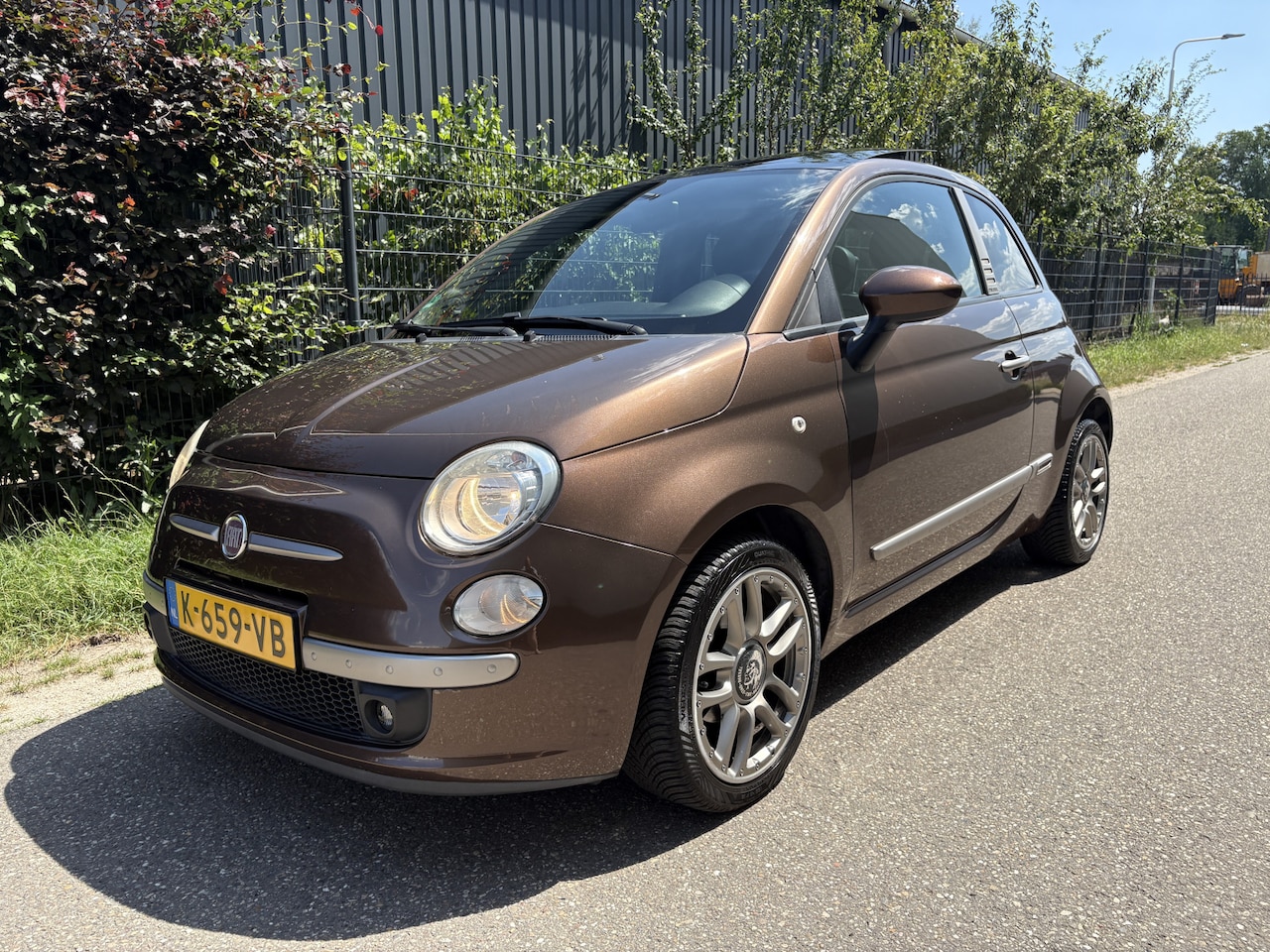 Fiat 500 - 1.2 Lounge / DIESEL UITV / PANORAMADAK / AIRCO / 117dkm! - AutoWereld.nl