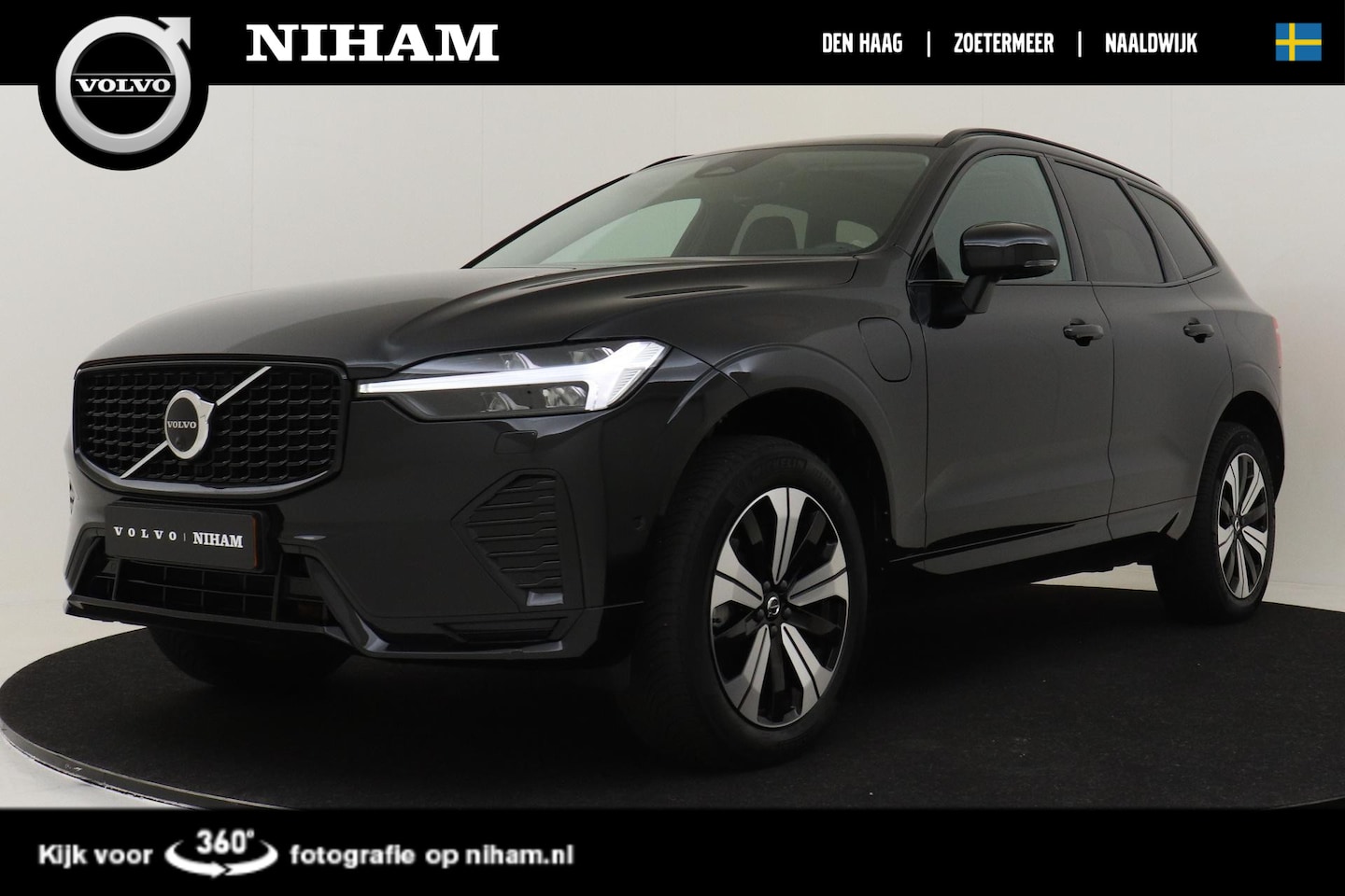 Volvo XC60 - T8 RECHARGE AWD ULTIMATE DARK -PANO.DAK|LUCHTVERING|TREKHAAK|360°CAM|STANDKACHEL - AutoWereld.nl