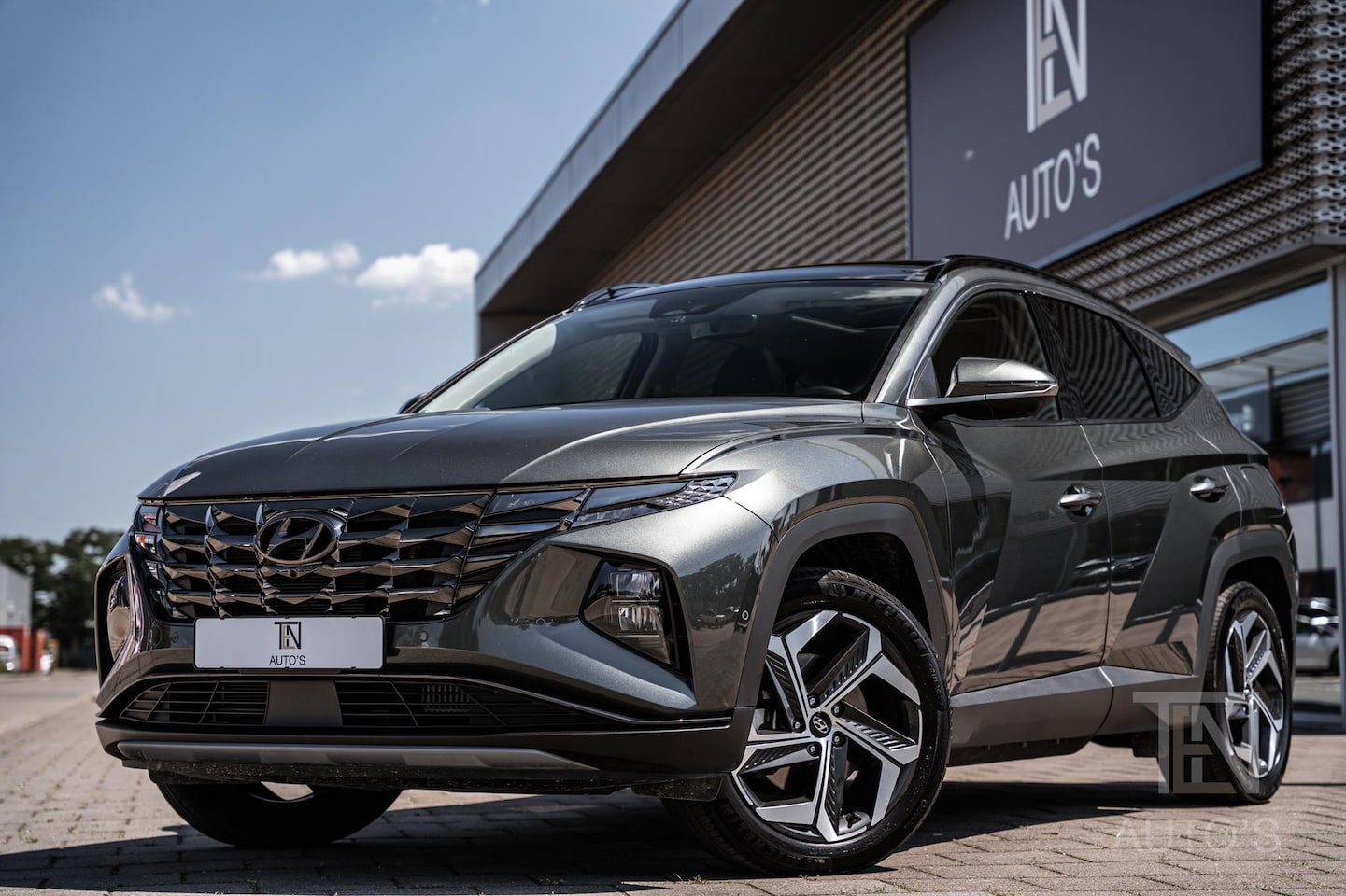Hyundai Tucson - 1.6 T-GDI PHEV Premium Sky 4WD Camera | Keyless | Stoelverwarming | Stuurwielverwarming | - AutoWereld.nl