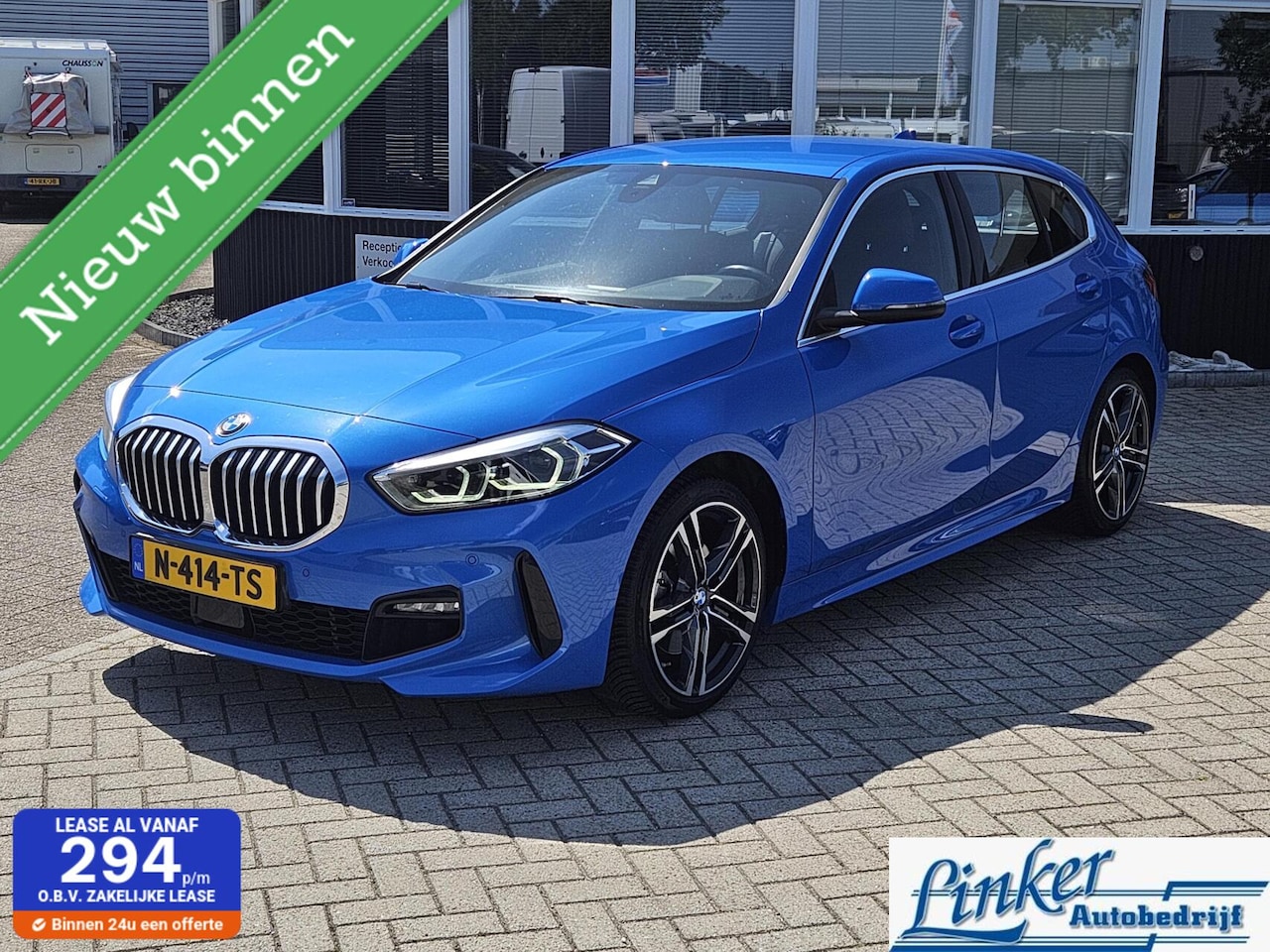 BMW 1-serie - 116i Business Edition M-SPORT 18"LMV GEEN AFLEVERKOSTEN - AutoWereld.nl