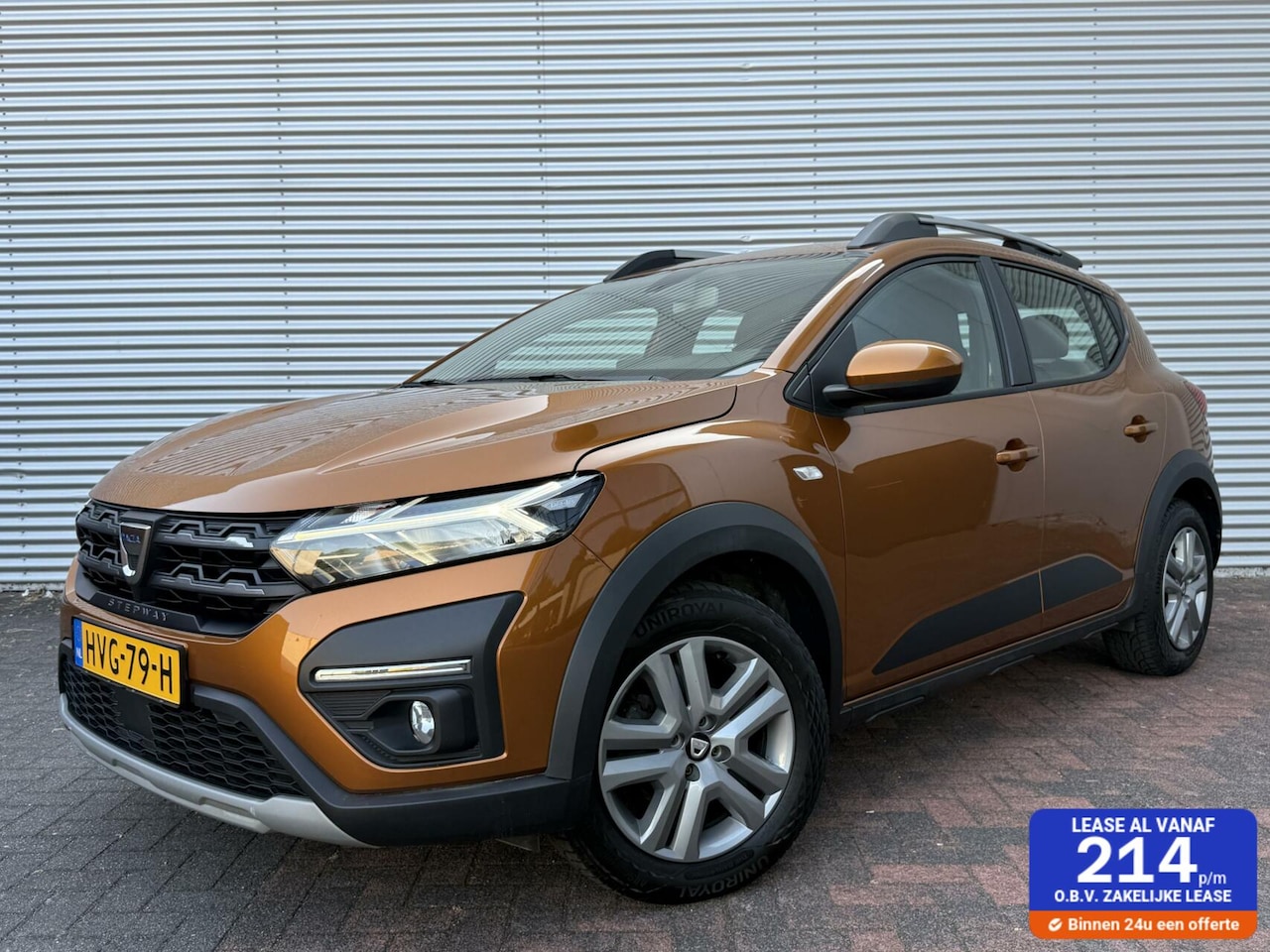 Dacia Sandero Stepway - 1.0 TCe 90 Carplay Cruise Led Camera 2021 Vol Opties 79019 KM Gereden Eerste Eigenaar - AutoWereld.nl