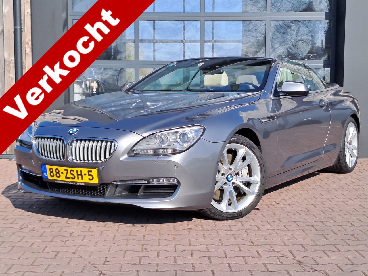 BMW 6-serie Cabrio - 650i 408PK High Executive | Navi | Stoelve rw. | Leder | Xenon | Nieuwstaat | - AutoWereld.nl