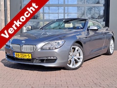 BMW 6-serie Cabrio - 650i 408PK High Executive | Navi | Stoelve rw. | Leder | Xenon | Nieuwstaat |