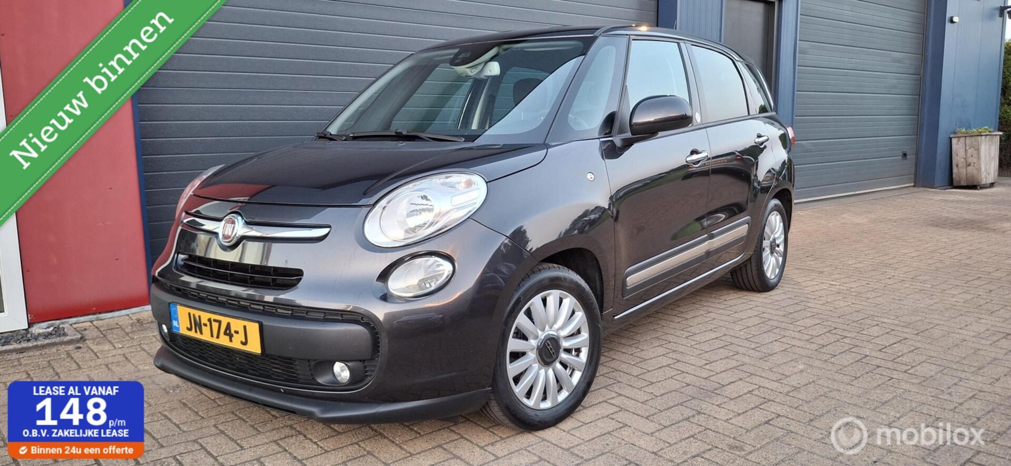Fiat 500 L Living - 1.4 T-Jet ,Leer,Stoelverw.trekhaak - AutoWereld.nl