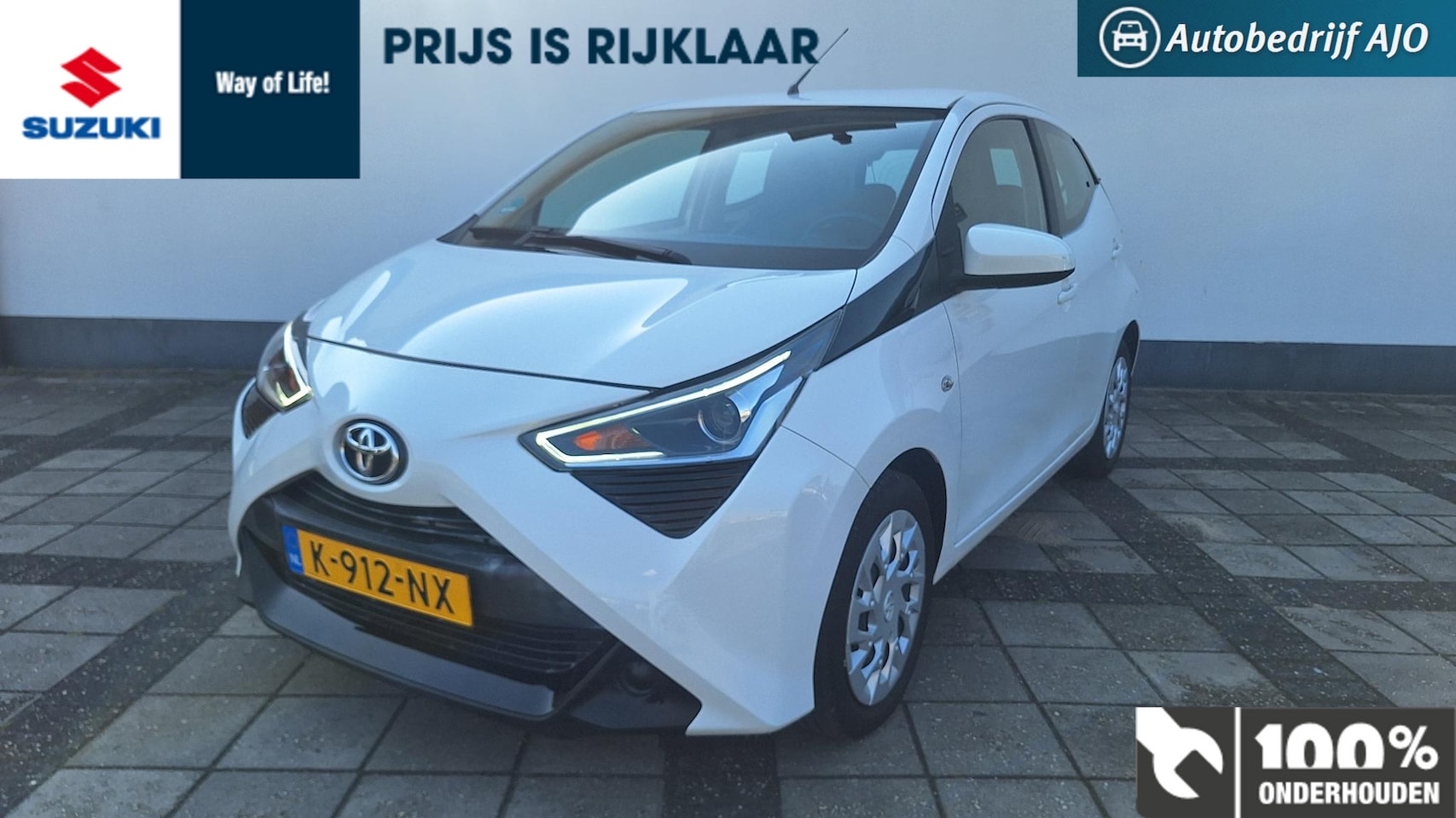 Toyota Aygo - 1.0 VVT-i x-play rijklaar prijs - AutoWereld.nl