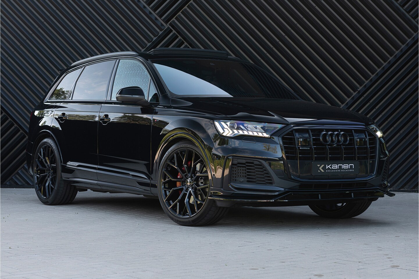 Audi Q7 - 55 TFSI S-line quattro 7p ACC Pano Matrix Massage Memory 360 B&O Headup Luchtv. Trekhaak - AutoWereld.nl