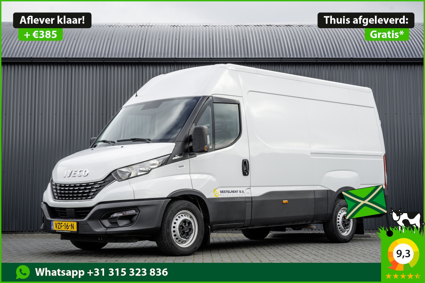 Iveco Daily - **35S16V L2H2 | Automaat | 157 PK | ECC | 3500 KG Trekgewicht | MF Stuur | 3-Persoons** - AutoWereld.nl