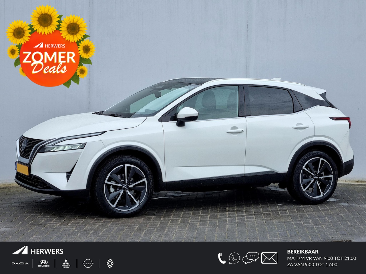 Nissan Qashqai - 1.3 MHEV Tekna / Trekhaak (1400KG Trekgewicht) / Panoramadak / - AutoWereld.nl