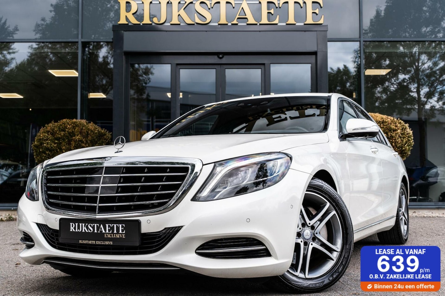 Mercedes-Benz S-klasse - S400 HYBRID|360°|LUCHTVERING|MEMORY|ACC - AutoWereld.nl