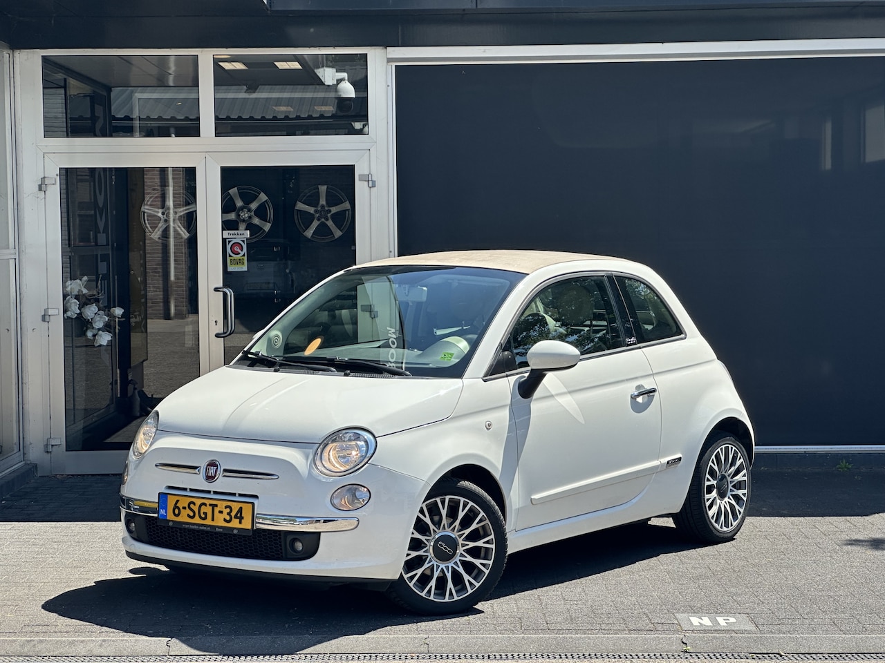 Fiat 500 C - 0.9 TwinAir Lounge CABRIO / CLIMA / - AutoWereld.nl