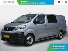Peugeot e-Expert - Dubbele Cabine 75 kWh | navi incl. Apple Carplay | laadruimtebetimmering | parkeersensoren