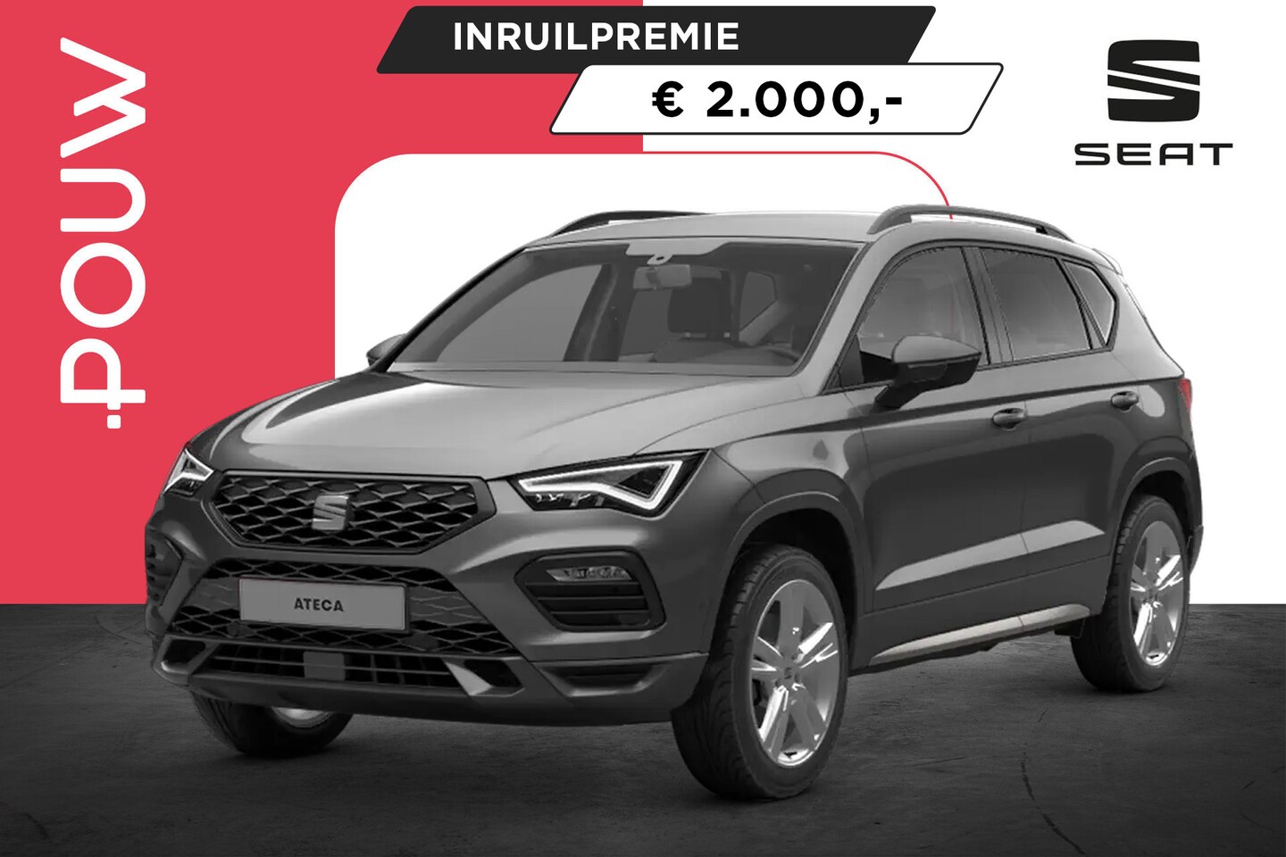 SEAT Ateca - 1.5 TSI 150pk FR Business Intense | LMV 18'' | Cruise Control Adaptief - AutoWereld.nl
