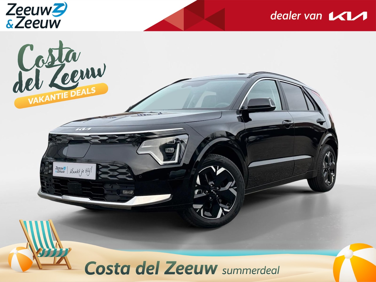 Kia Niro EV - Plus Advanced 64.8 kWh | Enkele op voorraad bel voor meer info | Incl €2.750,- inruilpremi - AutoWereld.nl