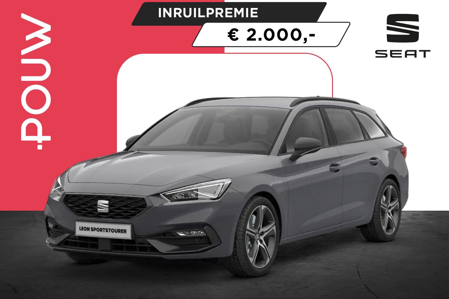 SEAT Leon Sportstourer - 1.5 TSI e-Hybrid 204pk FR PHEV First Edition | 18" Velgen | Climate Control - AutoWereld.nl