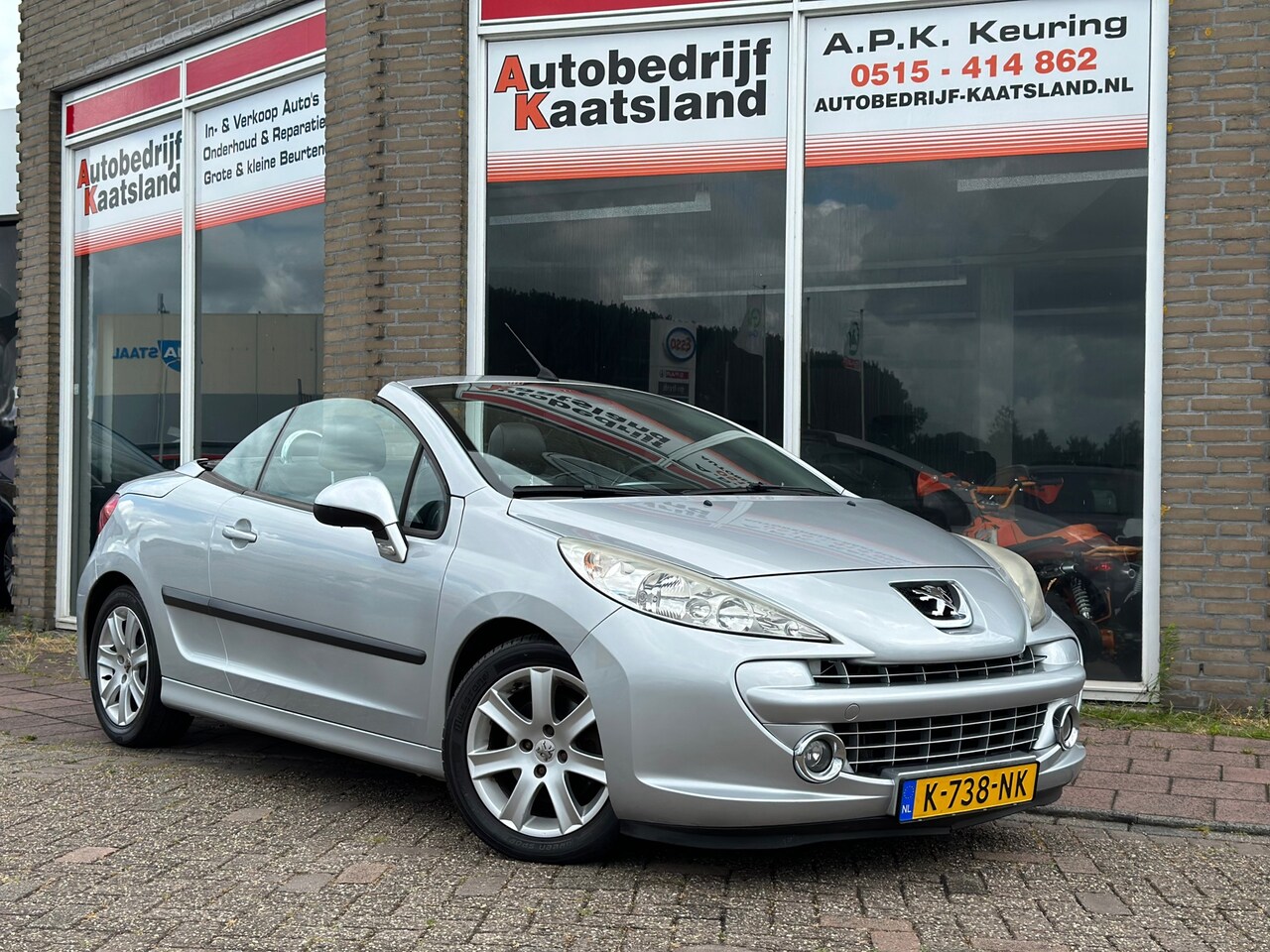 Peugeot 207 CC - 1.6 VTi - Leer - Airco - APK 03-2026 - AutoWereld.nl