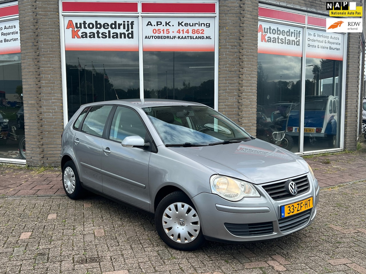Volkswagen Polo - 1.4-16V Optive 5 Deurs - Airco - Nette Auto! - 2008 - AutoWereld.nl