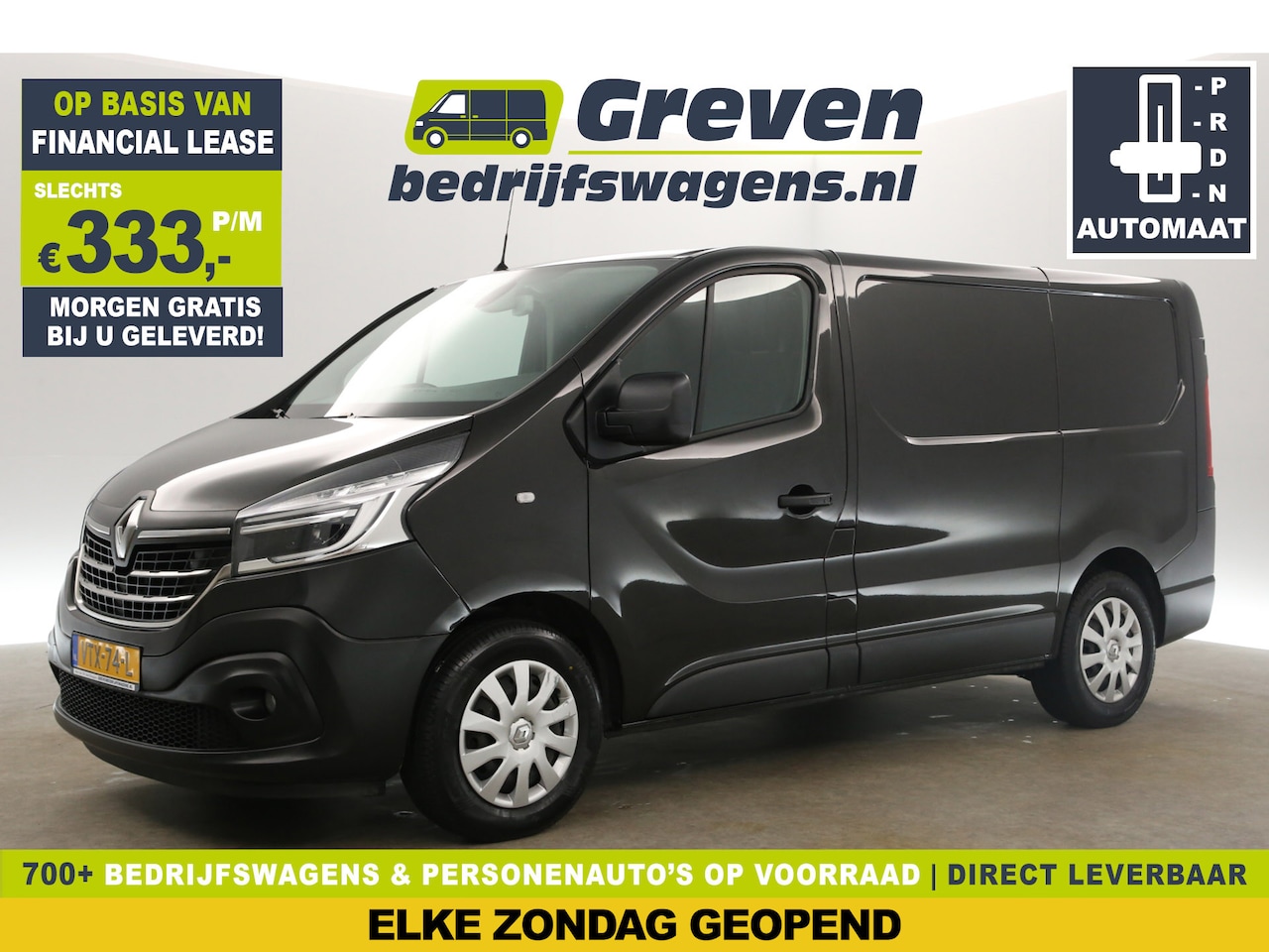 Renault Trafic - 2.0 dCi T29 L1H1 146PK Automaat Airco LED Camera PDC 3 Persoons Elektrpakket - AutoWereld.nl