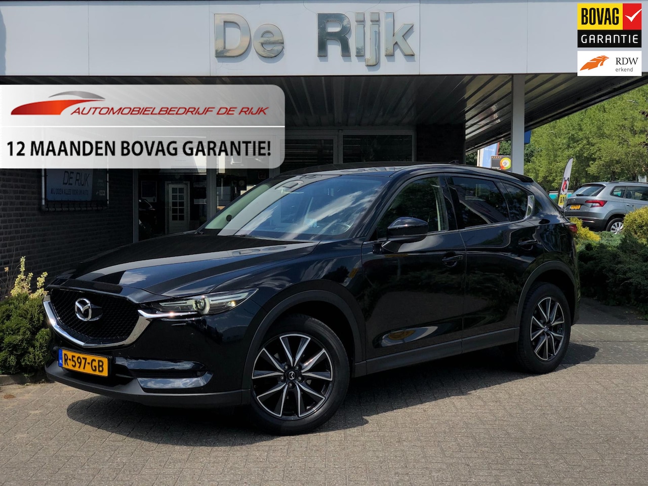 Mazda CX-5 - 2.5 SkyActiv-G 194 GT-M 4WD | Trekhaak, Leder, Navi, Stoel+Stuurverw., Memory, Carplay/And - AutoWereld.nl
