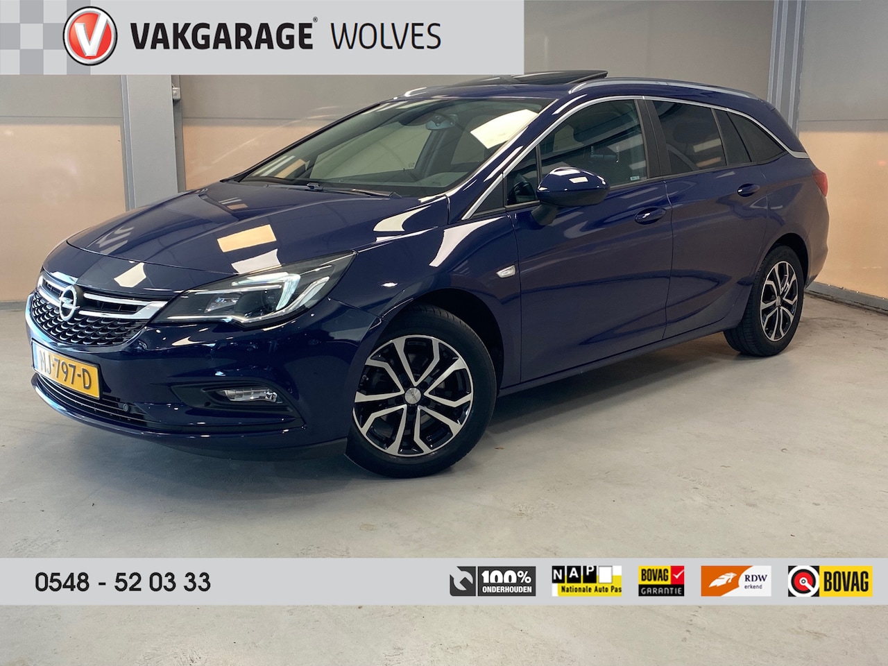 Opel Astra Sports Tourer - 1.0 Online Edition | NAVI | CAMERA | CLIMA | SCHUIFDAK | - AutoWereld.nl
