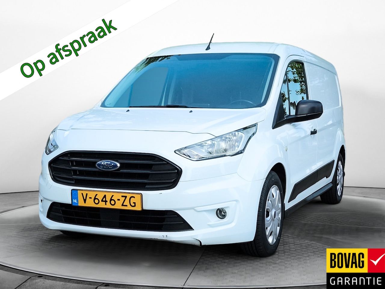 Ford Transit Connect - 1.5 EcoBlue L2 Trend (100 PK) 1e-Eig. & Dealer-Onderh. BOVAG-Garantie. NL-Auto, Trekhaak, - AutoWereld.nl