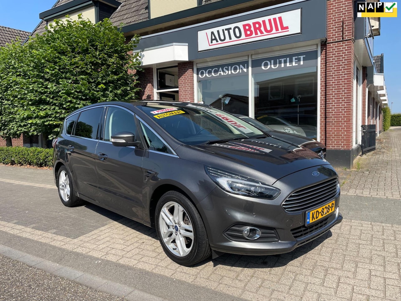 Ford S-Max - 2.0 EcoBoost S Edition 7p. Automaat Uniek!!!|Leder|Panos.|Trekh|Alle opties - AutoWereld.nl