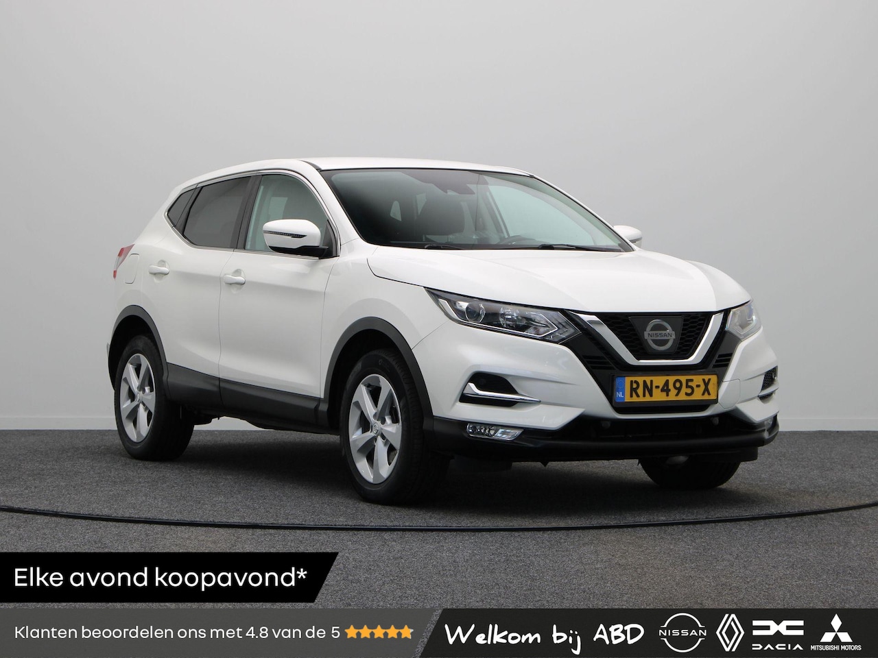 Nissan Qashqai - 1.2 Acenta | Lichtmetaal | Achteruitrij camera | Lane assist | Trekhaak | - AutoWereld.nl