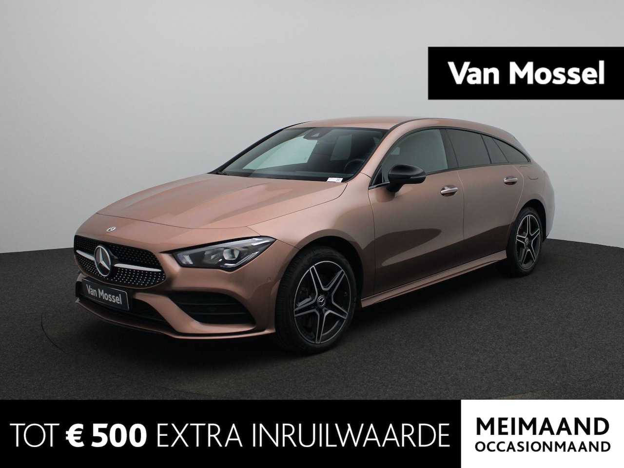 Mercedes-Benz CLA-klasse Shooting Brake - 250 e AMG Line | Automaat | Stoel verwarming | Half Leder | LMV | Camera | Parkeer sensore - AutoWereld.nl
