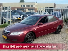 Mazda 6 - 6 1.8i Exclusive 120PK Vol leer l Airco l Cruise l Trekhaak l Stoelverwarming l MTF-stuur