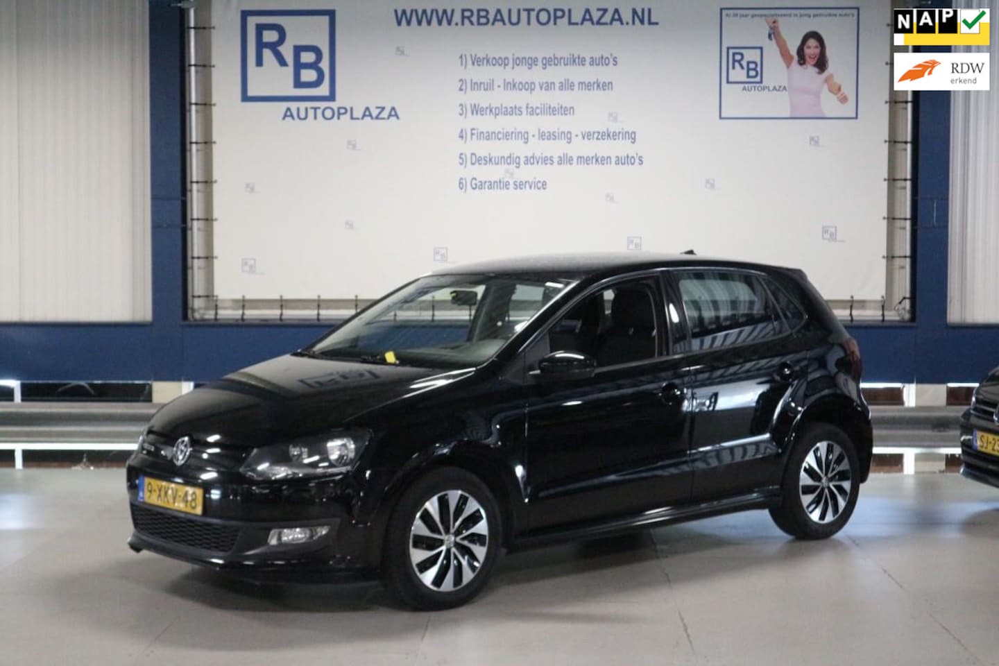 Volkswagen Polo - 1.4 TDI BlueMotion / Black on Black ! - AutoWereld.nl