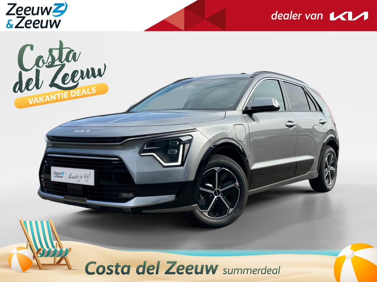 Kia Niro - 1.6 GDi PHEV DynamicPlusLine | Enkele op voorraad bel voor info | Incl €2.750,- inruilprem - AutoWereld.nl