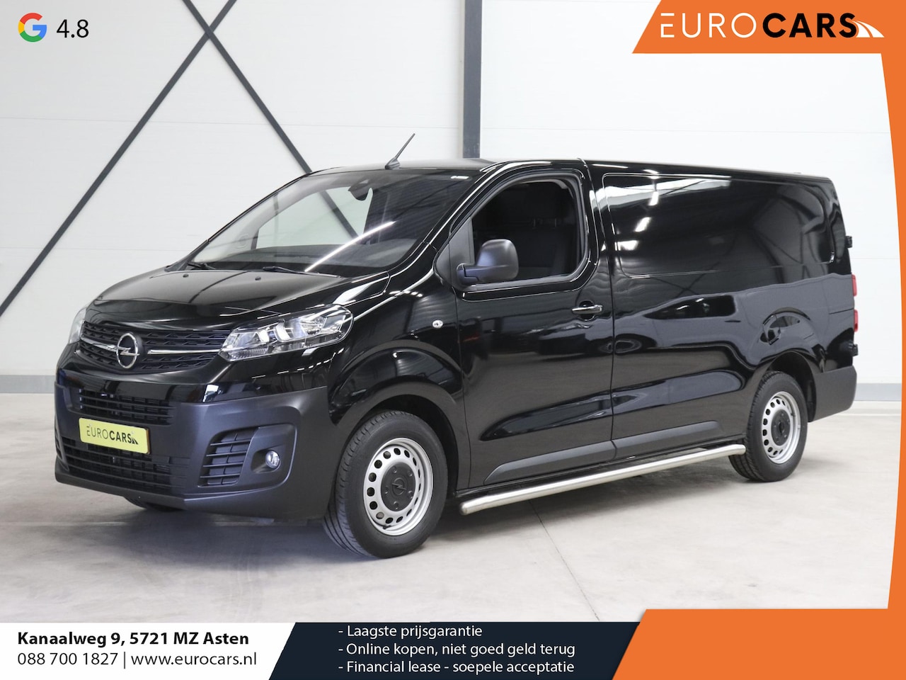 Opel Vivaro-e - L3H1 Edition 75 kWh Automaat Airco Navi Cruise Parkeersensoren Camera 317 km Actieradius - AutoWereld.nl
