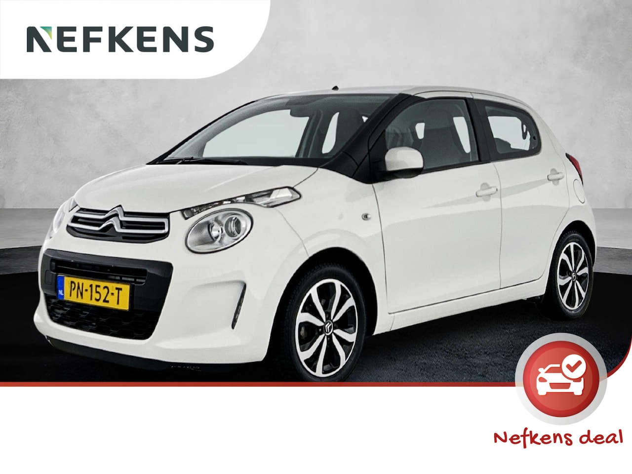 Citroën C1 - 1.0 VTi Shine | 1ste eigenaar | Camera | Airco | AUTOMAAT | 15"LMV | Bluetooth - AutoWereld.nl